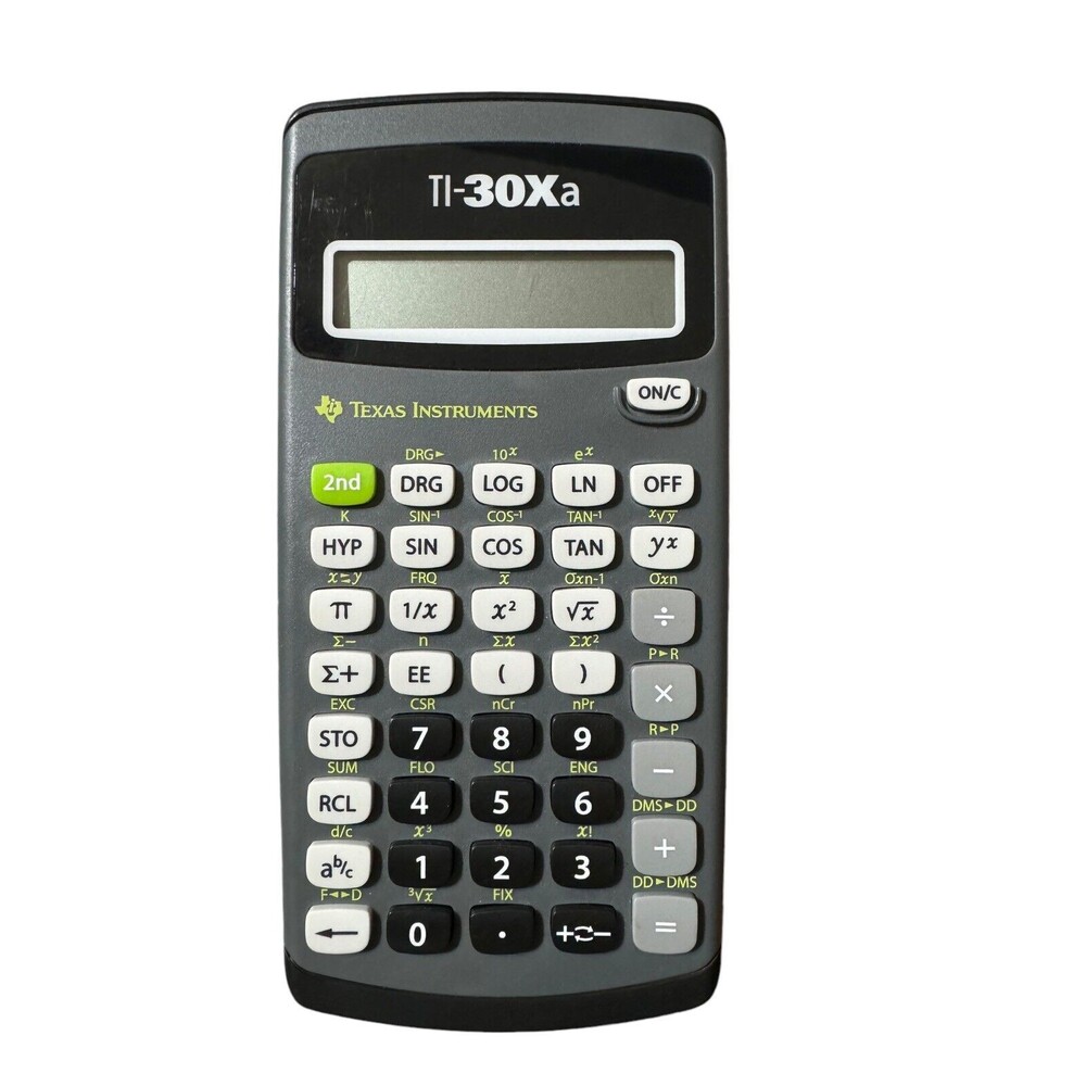 Texas Instruments Ti-30Xa Calculator - Works - Picture 5 of 6